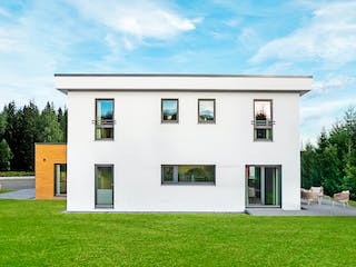 Fertighaus Vilago - MH Neunkhausen von Fingerhut Haus Schlüsselfertig ab 634664€, Cubushaus Außenansicht 4