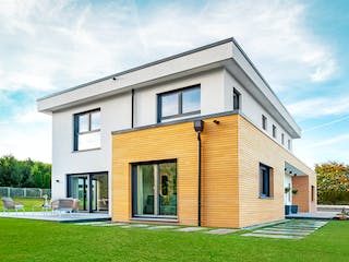 Fertighaus Vilago - MH Neunkhausen von Fingerhut Haus Schlüsselfertig ab 634664€, Cubushaus Außenansicht 7