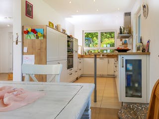 Fertighaus F220 - Pfeiffer von Fluck Holzbau Schlüsselfertig ab 550000€, Satteldach-Klassiker Innenansicht 1