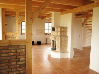 Fertighaus Ostsee von Fuhrberger Zimmerei Betriebsges. mbH, Fachwerk Außenansicht 8