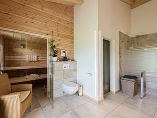 Blockhaus Am Oberrhein von Fullwood Wohnblockhaus Ausbauhaus ab 340000€, Bungalow Innenansicht 11