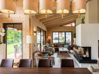 Blockhaus Am Oberrhein von Fullwood Wohnblockhaus Ausbauhaus ab 340000€, Bungalow Innenansicht 3