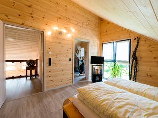 Blockhaus Auf der Röth von Fullwood Wohnblockhaus Bausatzhaus ab 200000€, Blockhaus Innenansicht 10