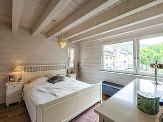 Blockhaus Heidelberg von Fullwood Wohnblockhaus Ausbauhaus ab 640000€, Blockhaus Innenansicht 3