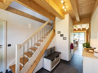 Blockhaus Köterbergblick von Fullwood Wohnblockhaus Bausatzhaus ab 250000€, Blockhaus Innenansicht 9