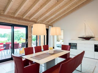 Blockhaus Seeblick von Fullwood Wohnblockhaus Ausbauhaus ab 390000€, Bungalow Innenansicht 6