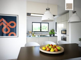 Massivhaus Bauhaus Futura von Kern-Haus Schlüsselfertig ab 464900€, Cubushaus Innenansicht 2