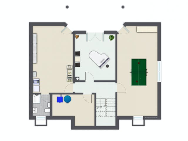 Fertighaus Hellerberge von GUSSEK HAUS Schlüsselfertig ab 592700€, Satteldach-Klassiker Grundriss 3