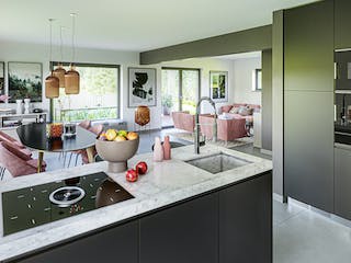 Fertighaus AVA von Haas Fertigbau Ausbauhaus ab 290014€, Satteldach-Klassiker Innenansicht 1