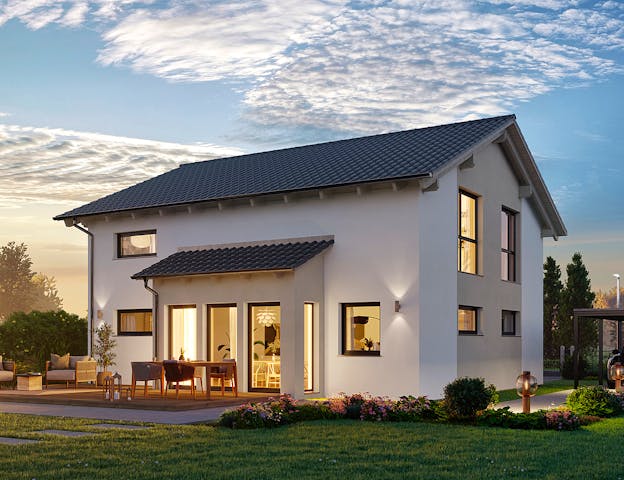 Fertighaus 150 qm: Variant 25-166 von Hanse Haus