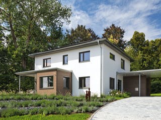 Fertighaus Villa 177 von Hanse Haus Schlüsselfertig ab 463921€, Stadtvilla Außenansicht 1