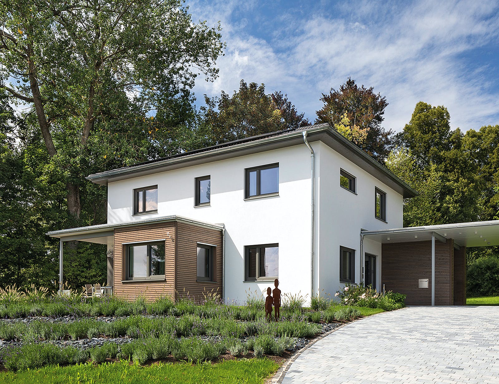 Fertighaus Villa 177 von Hanse Haus Schlüsselfertig ab 450051€, Stadtvilla Außenansicht 1