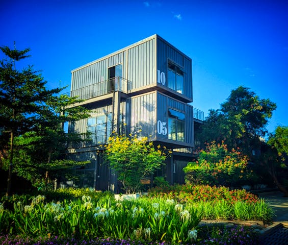 Wohncontainer mehrstöckig