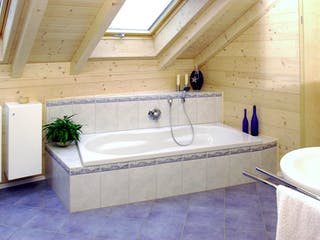 Blockhaus B167 von Frammelsberger R. Ingenieur-Holzbau, Blockhaus Innenansicht 4