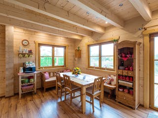 Blockhaus B138 Görlitz von Frammelsberger R. Ingenieur-Holzbau, Blockhaus Innenansicht 3