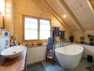 Blockhaus B138 Görlitz von Frammelsberger R. Ingenieur-Holzbau, Blockhaus Innenansicht 9