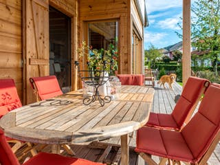 Blockhaus B155 Krank von Frammelsberger R. Ingenieur-Holzbau, Blockhaus Außenansicht 7