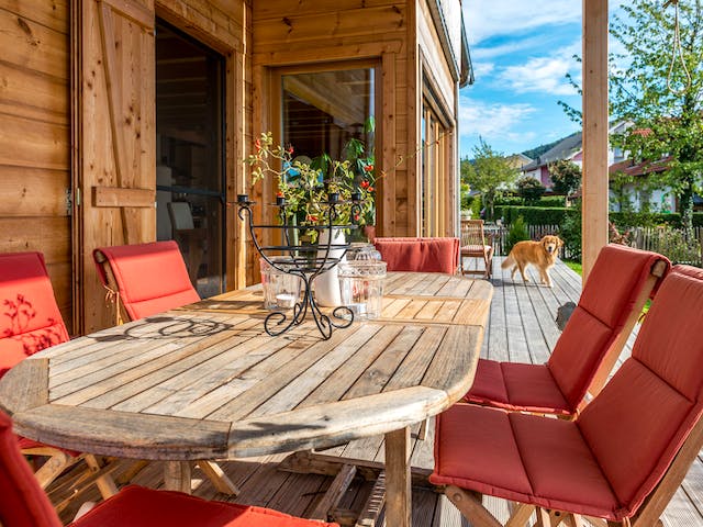 Blockhaus B155 Krank von Frammelsberger R. Ingenieur-Holzbau, Blockhaus Außenansicht 7