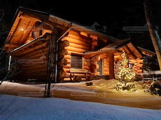 Blockhaus Blockhaus Zossen von Holzbau rustikal - Blockhäuser Bausatzhaus ab 121600€, Blockhaus Außenansicht 4