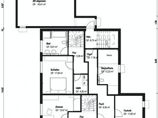 Fertighaus Homestory 173 von Lehner Haus Schlüsselfertig ab 972400€, Satteldach-Klassiker Grundriss 3