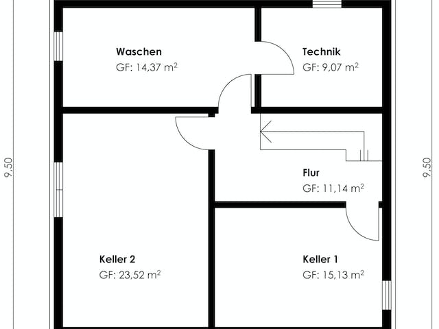 Fertighaus Homestory 215 von Lehner Haus Schlüsselfertig ab 360100€, Stadtvilla Grundriss 2