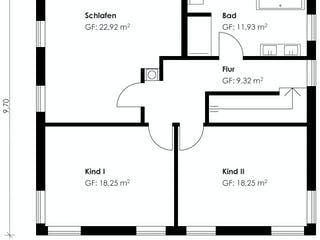 Fertighaus Homestory 244 von LEHNER HAUS Schlüsselfertig ab 390000€, Stadtvilla Grundriss 1