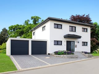 Fertighaus Homestory 280 von LEHNER HAUS Schlüsselfertig ab 390000€, Stadtvilla Außenansicht 1