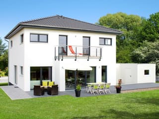 Fertighaus Homestory 280 von LEHNER HAUS Schlüsselfertig ab 390000€, Stadtvilla Außenansicht 2