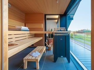 Fertighaus HUF Haus ART 5 Beispiel 5 von HUF HAUS, Fachwerk Innenansicht 5