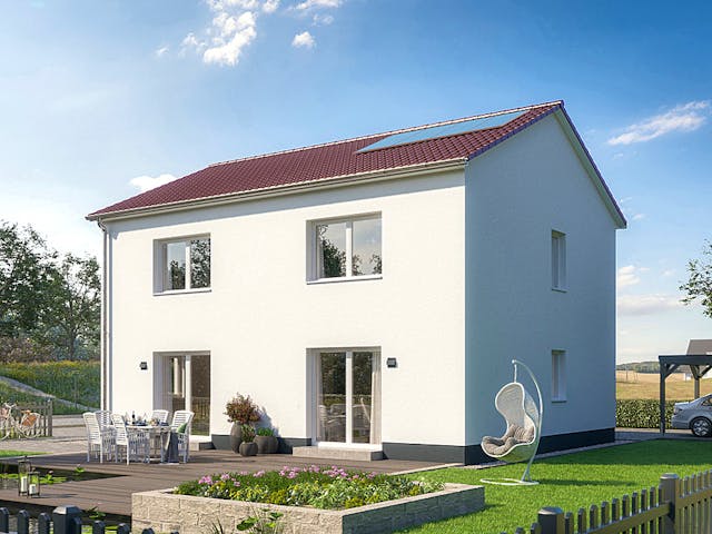 Massivhaus Das Unverbesserliche C630 von Heinz von Heiden Zentrale Schlüsselfertig ab 265641€, Außenansicht 1