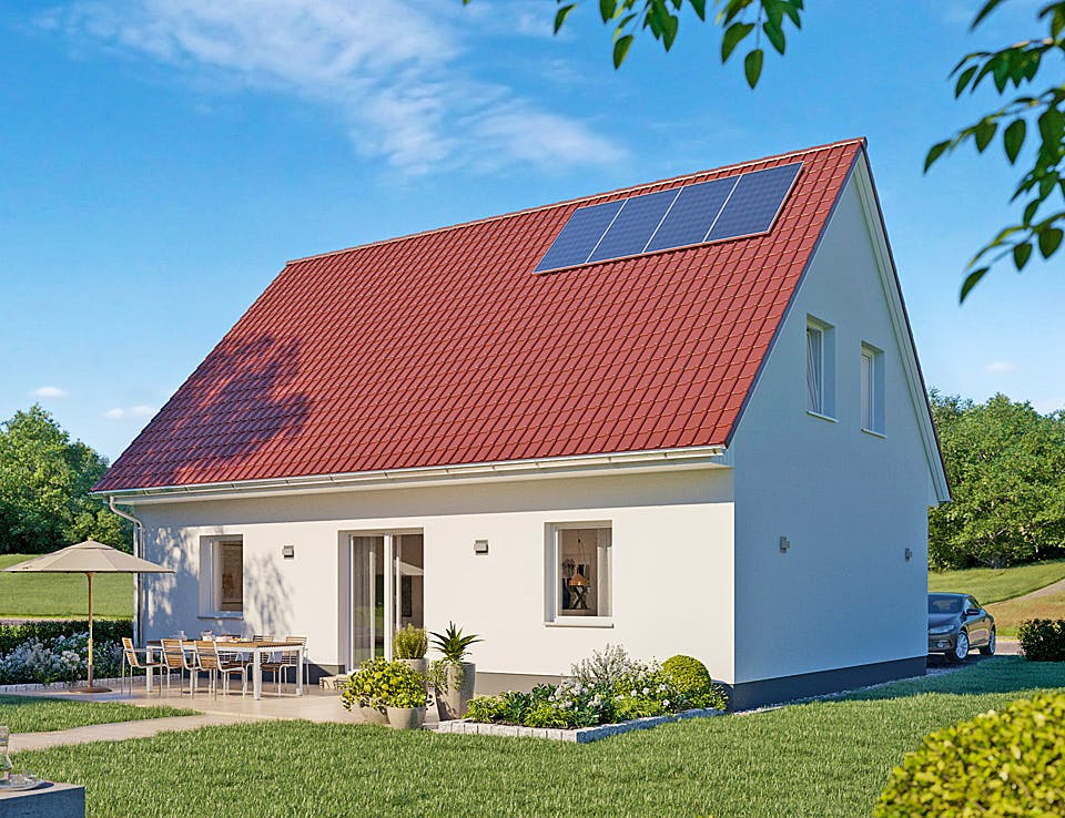Massivhaus Das Unverbesserliche S530 von Heinz von Heiden Zentrale Schlüsselfertig ab 230642€, Außenansicht 1