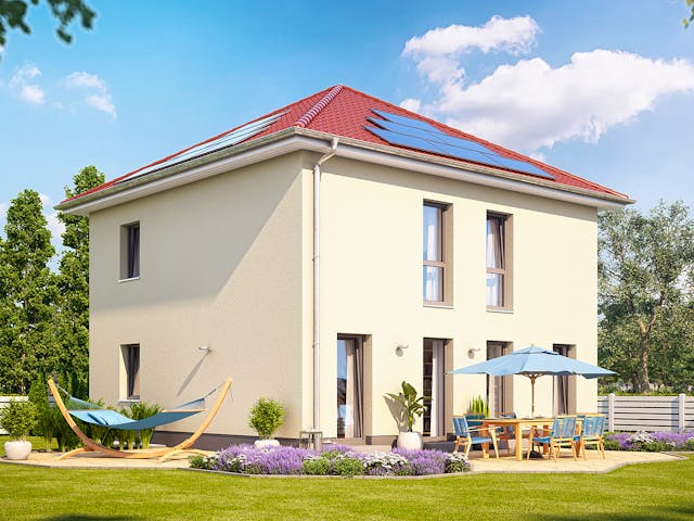 Massivhaus Arcus 13K von Heinz von Heiden Zentrale Schlüsselfertig ab 354755€, Stadtvilla Außenansicht 1