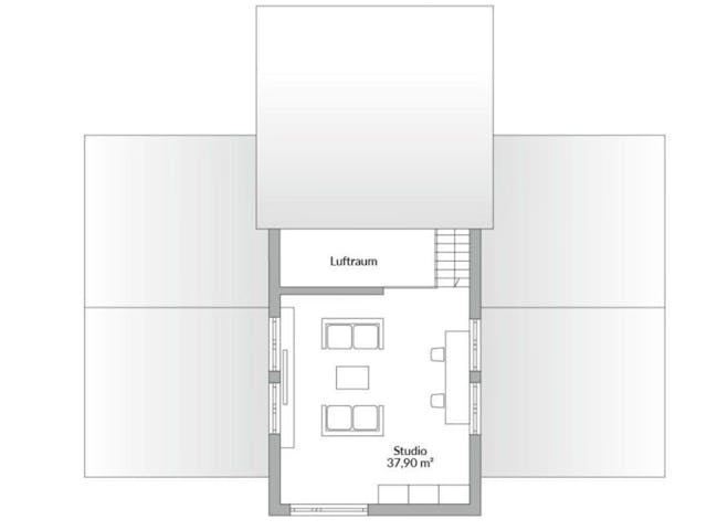 Fertighaus Brave 180 von Danwood Schlüsselfertig ab 356500€, Bungalow Innenansicht 6