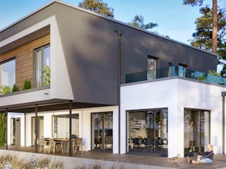 Fertighaus CONCEPT-M 180 Frankfurt von Bien-Zenker,  Außenansicht 1