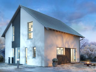 Fertighaus Design 10 von OKAL Haus Schlüsselfertig ab 366900€, Außenansicht 1