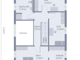 Fertighaus Design 28 von OKAL Haus Schlüsselfertig ab 408900€,  Innenansicht 2