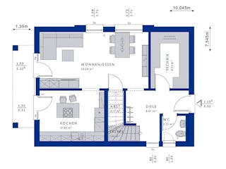 Fertighaus EDITION 120 V3 von Bien-Zenker Schlüsselfertig ab 327875€, Innenansicht 3