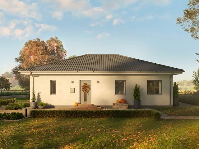 Fertighaus FamilyStyle 11.01 W von massa haus Ausbauhaus ab 138999€, Bungalow Innenansicht 3