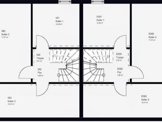 Fertighaus FamilyStyle 20.04 W von massa haus Ausbauhaus ab 205999€, Stadtvilla Innenansicht 3