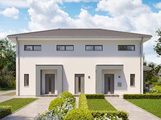 Fertighaus FamilyStyle 20.04 W von massa haus Ausbauhaus ab 205999€, Stadtvilla Innenansicht 1