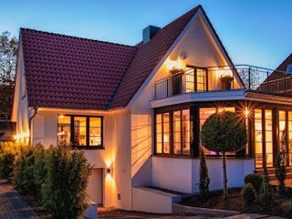 Massivhaus Haus Redder von GfG-Architektenhäuser, Außenansicht 1