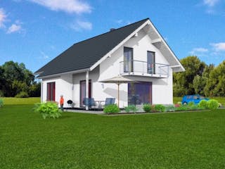 Massivhaus Hausidee "Family Home" von BickelBau Massivhäuser,  Außenansicht 1