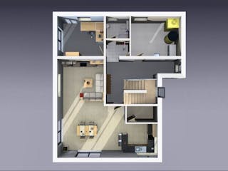 Massivhaus Hausidee "Modern2" von BickelBau Massivhäuser,  Innenansicht 4