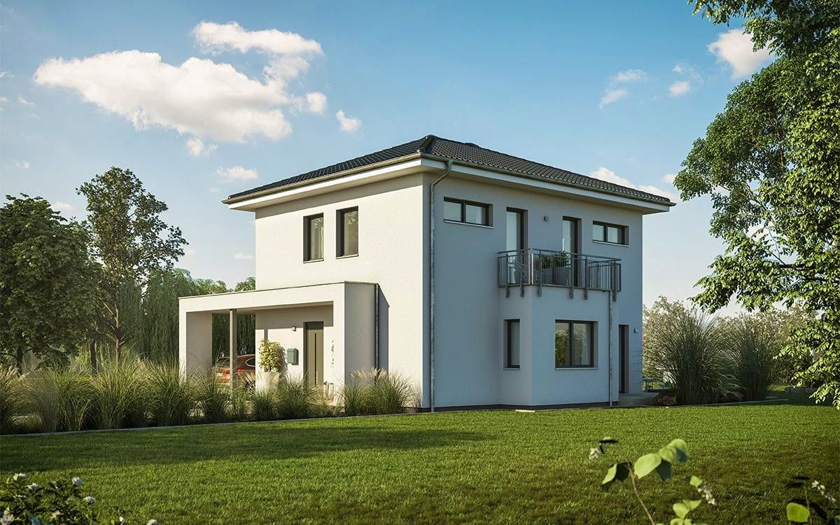 Fertighaus LifeStyle 13.01 W von massa haus Ausbauhaus ab 157999€, Stadtvilla Innenansicht 1