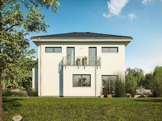 Fertighaus LifeStyle 13.01 W von massa haus Ausbauhaus ab 157999€, Stadtvilla Innenansicht 2