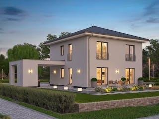 Fertighaus LifeStyle 14.01 W von massa haus Ausbauhaus ab 176999€, Stadtvilla Innenansicht 1