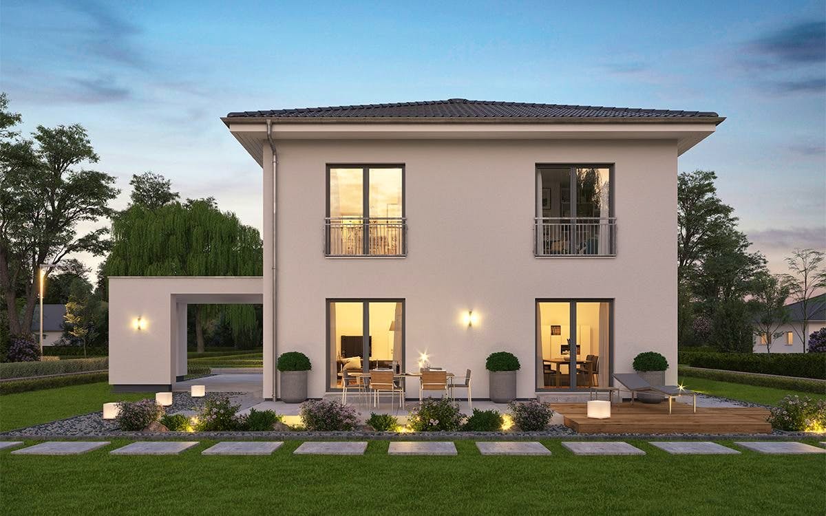 Fertighaus LifeStyle 14.01 W von massa haus Ausbauhaus ab 176999€, Stadtvilla Innenansicht 2