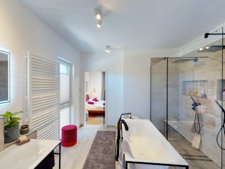 Fertighaus Musterhaus Bamberg von OKAL Haus Schlüsselfertig ab 464900€,  Innenansicht 1