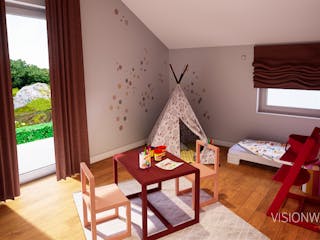 Fertighaus Musterhaus Dresden von OKAL Haus Schlüsselfertig ab 490500€, Innenansicht 5