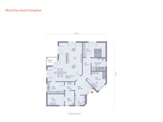 Fertighaus Musterhaus Kaarst Bungalow von OKAL Haus Schlüsselfertig ab 396900€, Innenansicht 6